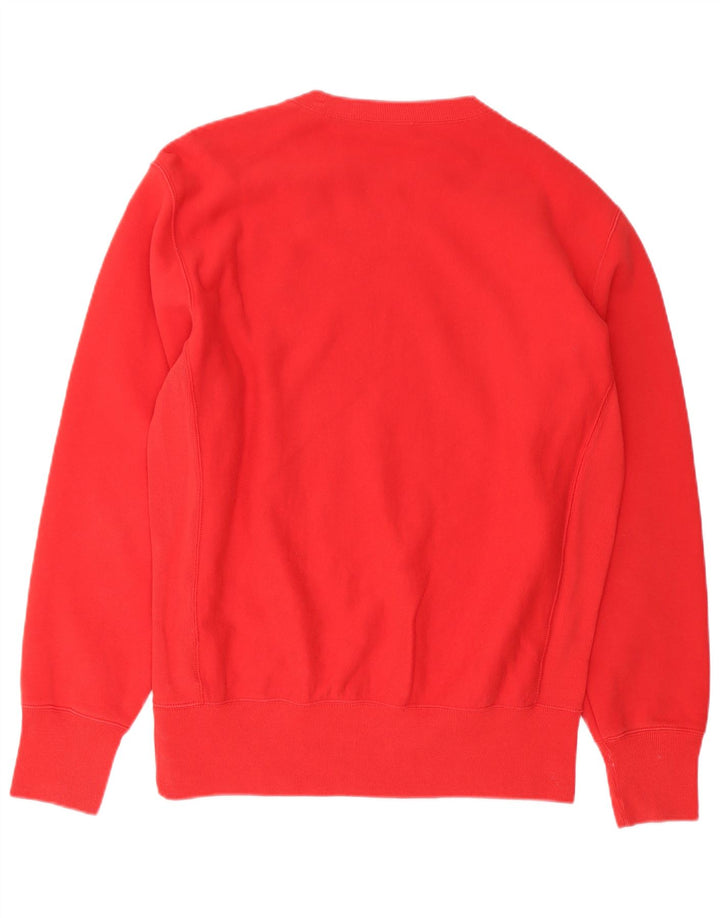 Champion Mens Sweatshirt Jumper XL Red Cotton