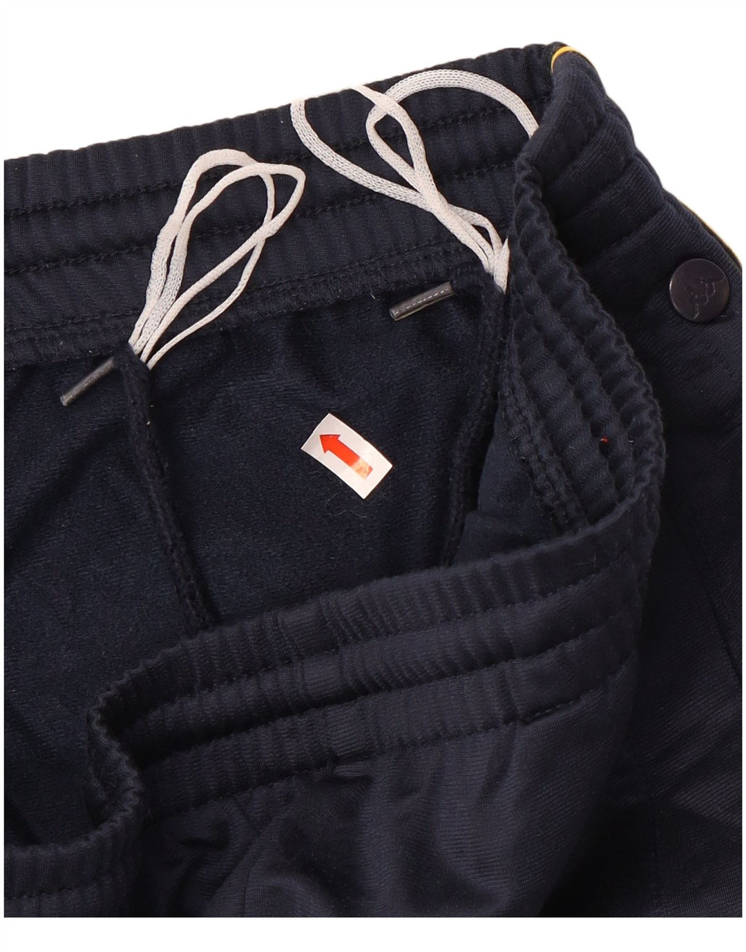 KAPPA Mens Tracksuit Trousers Medium Navy Blue Polyester