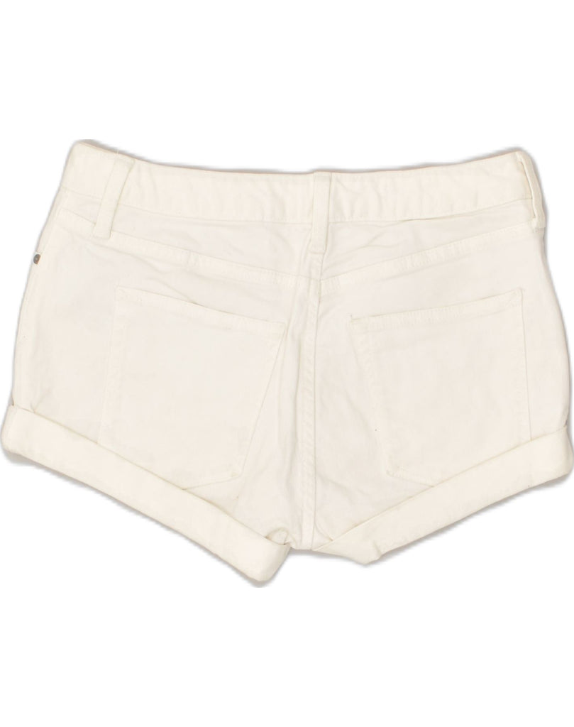 GAP Womens Slim Hot Pants W28 Medium White Cotton | Vintage Gap | Thrift | Second-Hand Gap | Used Clothing | Messina Hembry 