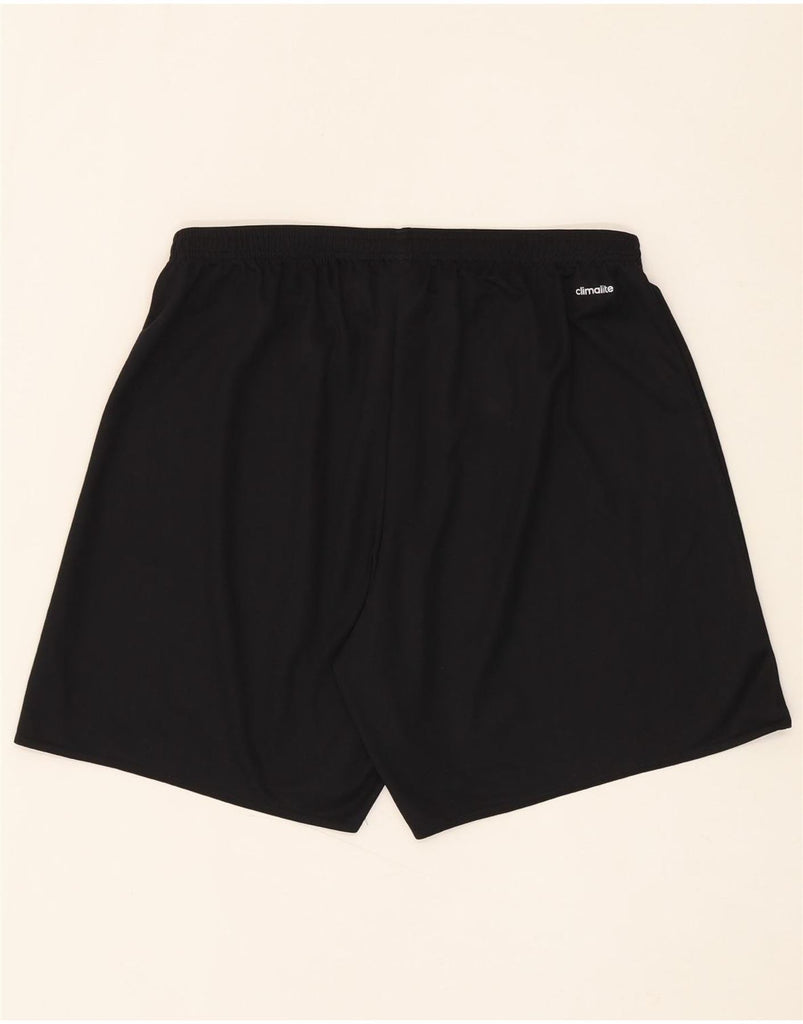 ADIDAS Mens Climalite Sport Shorts XL Black Polyester Vintage Adidas and Second-Hand Adidas from Messina Hembry 
