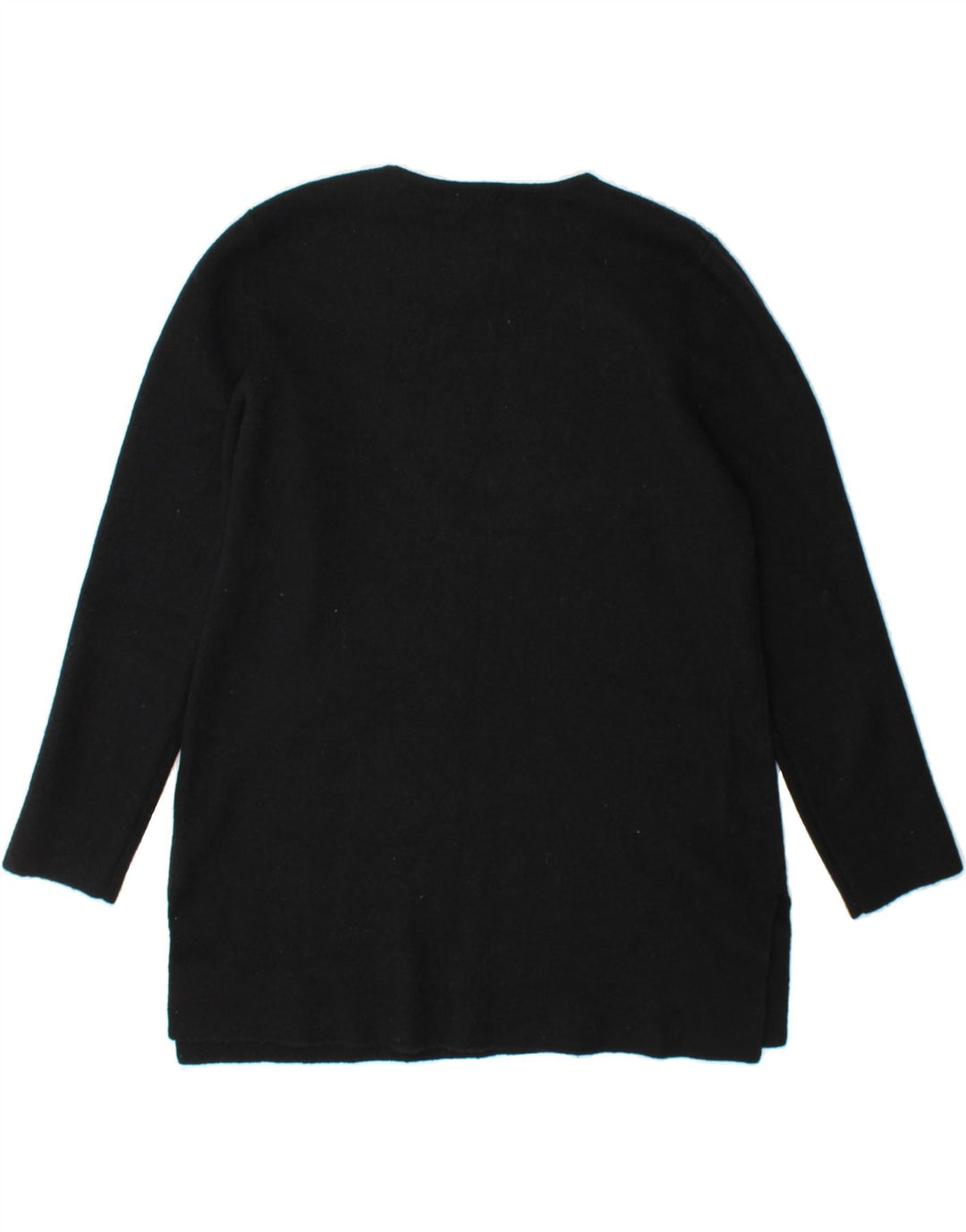 JIGSAW Womens Crew Neck Jumper Sweater US 2 XS Black New Wool Vintage Jigsaw and Second-Hand Jigsaw from Messina Hembry 