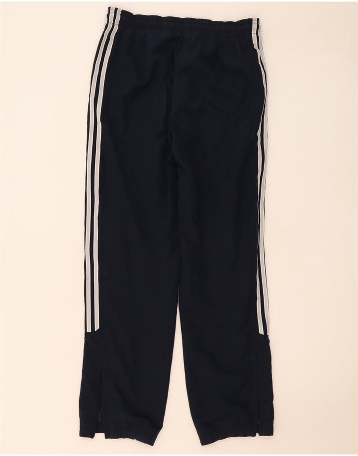 Adidas Womens Tracksuit Trousers Joggers UK 8 Small Navy Blue Polyester