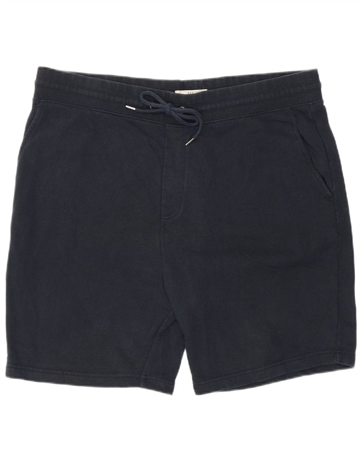 Marks & Spencer Mens Sport Shorts XL Navy Blue Cotton