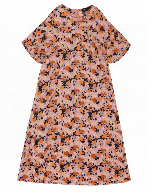 Marks & Spencer Womens Maxi Dress UK 18 XL Multicoloured Floral Viscose