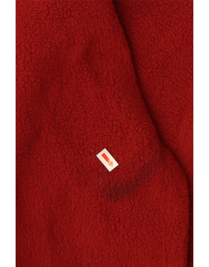 GEAR Mens Fleece Jacket UK 42 XL Red