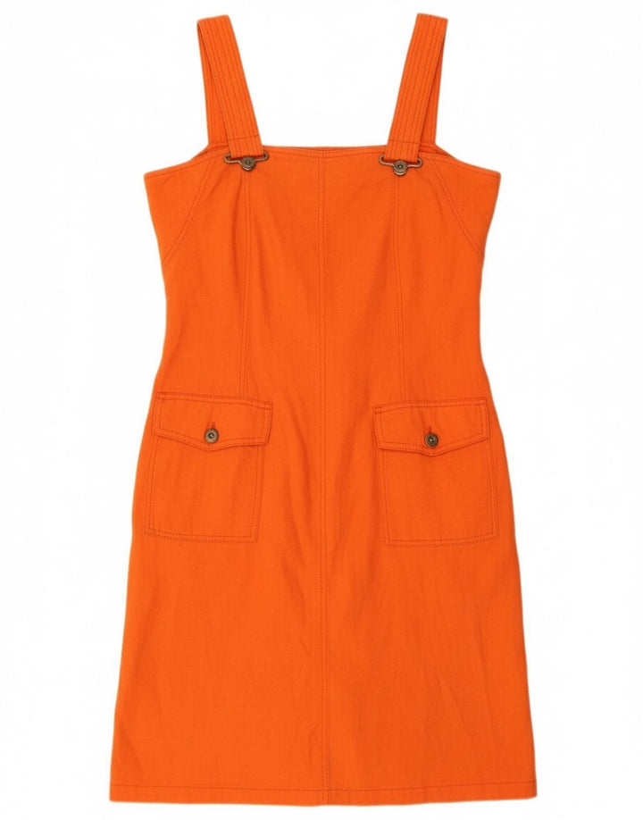 VINTAGE Womens Sundress UK 12 Medium Orange