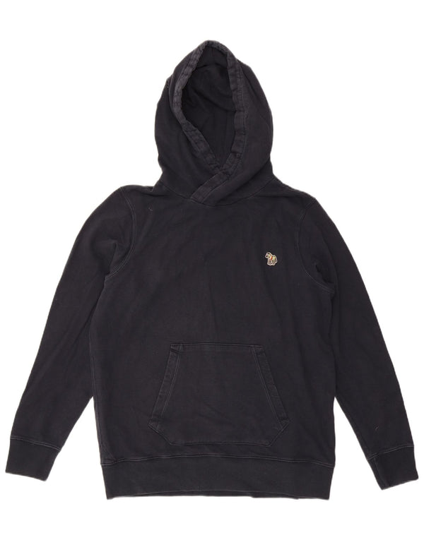 Paul Smith Mens Hoodie Jumper Medium Navy Blue Cotton