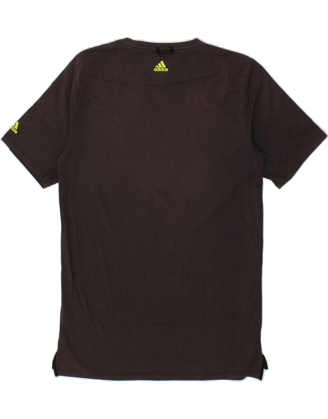 ADIDAS Mens Graphic T-Shirt Top Medium Grey Cotton Vintage Adidas and Second-Hand Adidas from Messina Hembry 