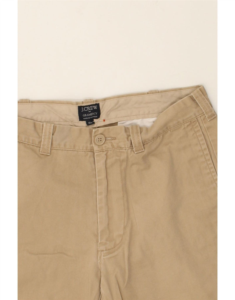 J. CREW Mens Gramercy Chino Shorts W30 Medium Brown | Vintage J. Crew | Thrift | Second-Hand J. Crew | Used Clothing | Messina Hembry 