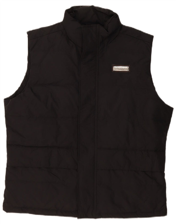 Champion Mens Padded Gilet UK 42 XL Black Polyester