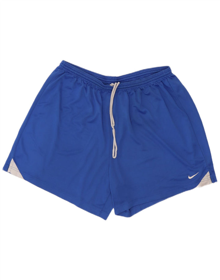 Nike Mens Sport Shorts 2XL Blue Polyester Sports