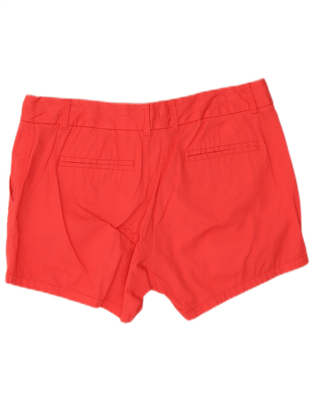 J. Crew Womens Chino Shorts US 8 Medium W34  Red Cotton