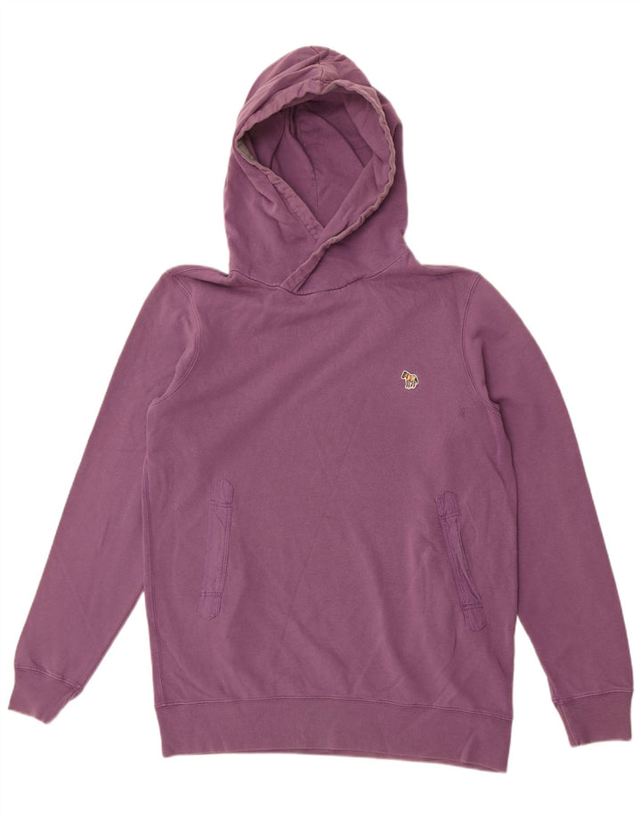 Paul Smith Mens Hoodie Jumper Medium Purple Cotton