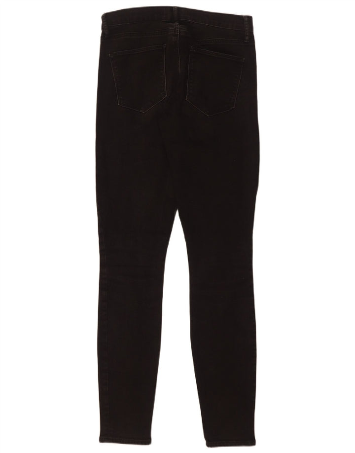 Gap Womens Skinny Jeans W28 L32 Black Cotton