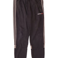 ADIDAS Mens Tracksuit Trousers Joggers Medium  Black Colourblock Cotton