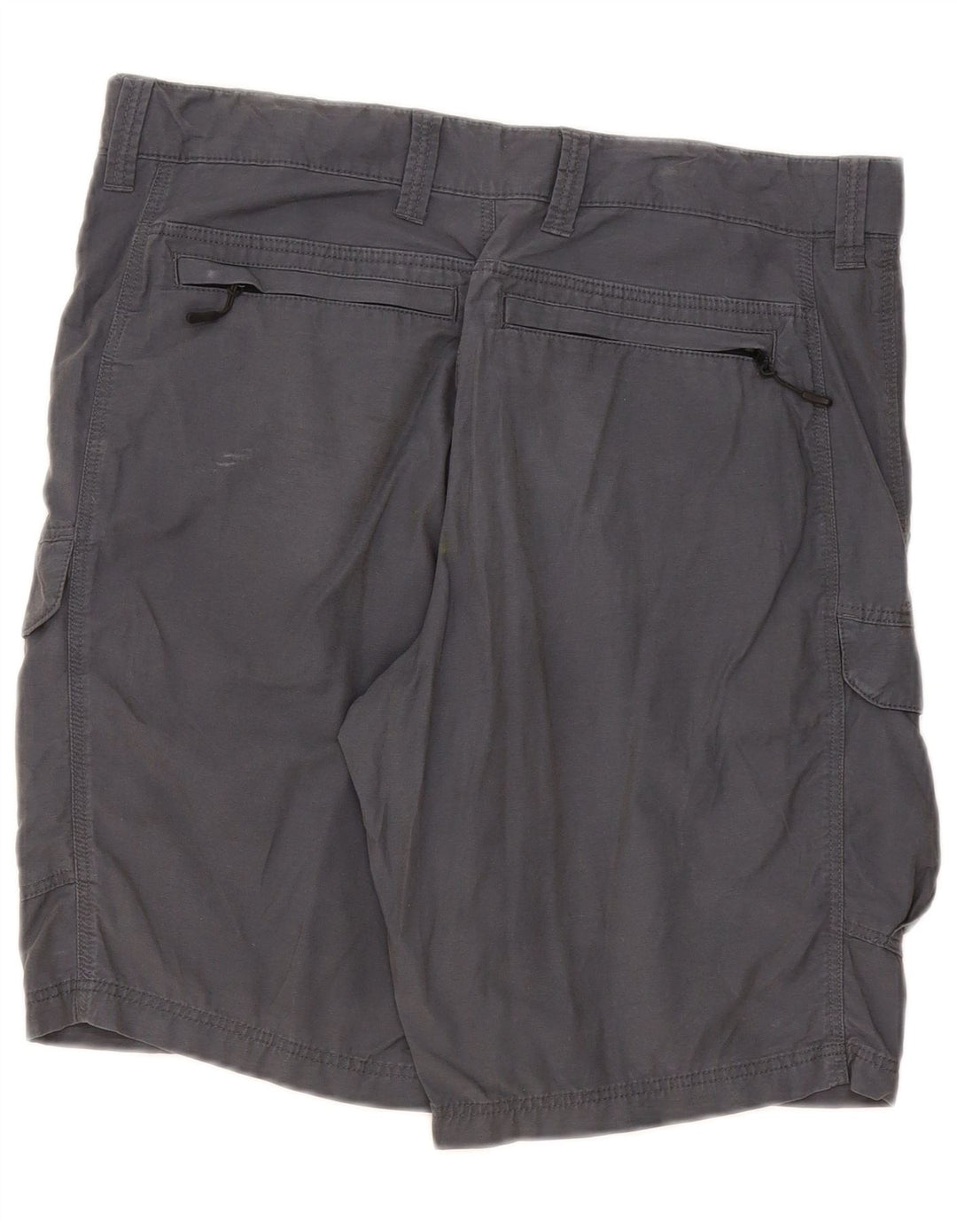 MARKS & SPENCER Mens Cargo Shorts W34 Large Navy Blue Cotton