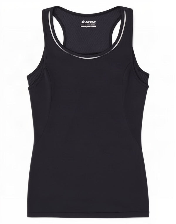 Lotto Womens Vest Top UK 8 Small Navy Blue