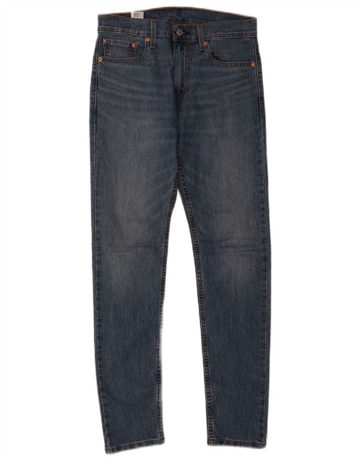 Levi's Mens 512 Slim Tapered Jeans W29 L32 Blue Cotton
