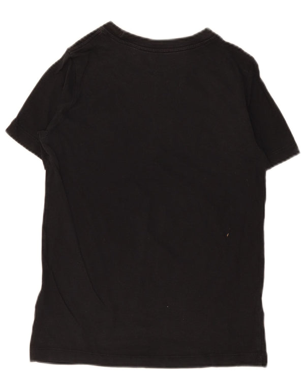 Nike Boys Graphic T-Shirt Top 10-11 Years Medium Black Cotton