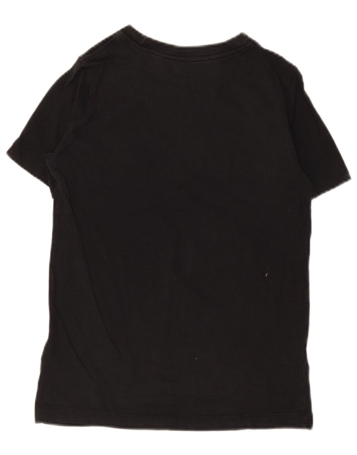 Nike Boys Graphic T-Shirt Top 10-11 Years Medium Black Cotton