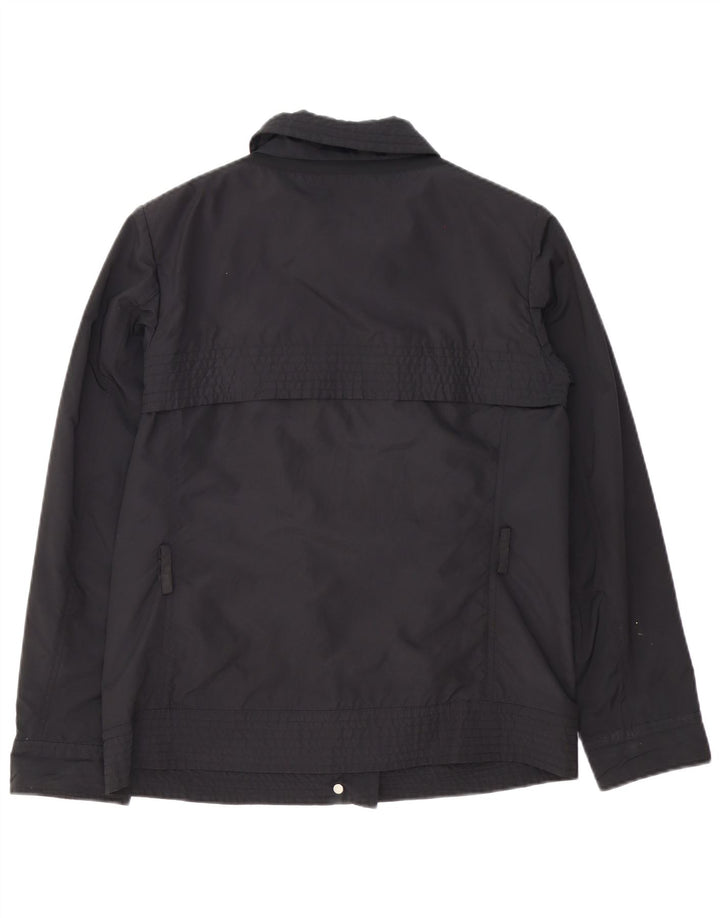 Geox Womens Respira Utility Jacket UK 12 Medium Black Polyamide
