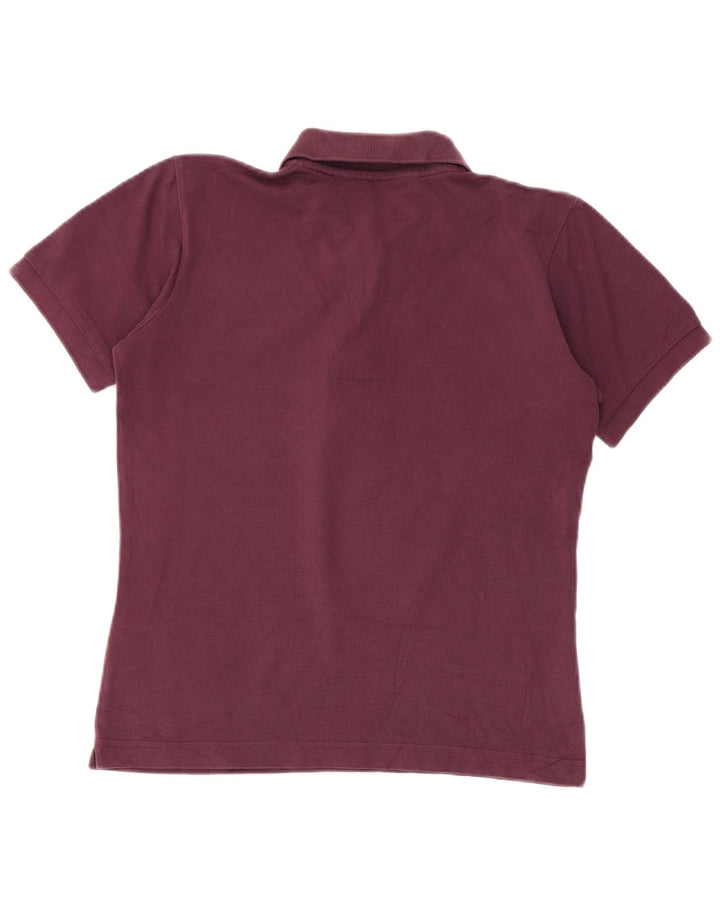 Kappa Womens Polo Shirt UK 18 XL Maroon Cotton
