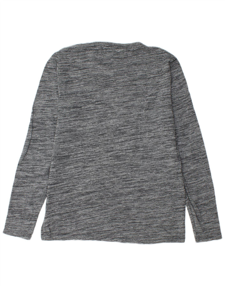 Tommy Hilfiger Mens Crew Neck Jumper Sweater XL Grey Flecked Cotton