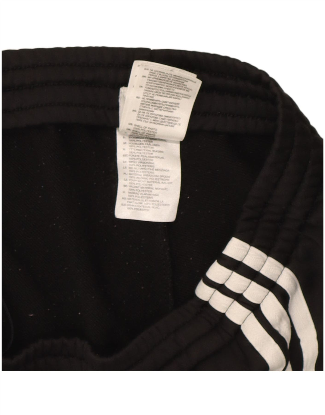 Adidas Womens Tracksuit Trousers UK 8/10 Small  Black Polyester