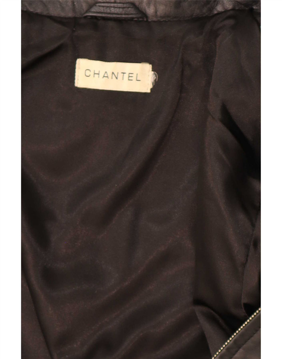 Vintage Womens Leather Jacket UK 12 Medium Black