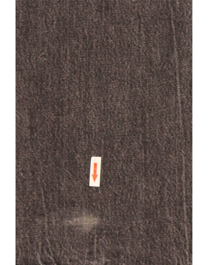 Zara Womens Straight Jeans EU 42 Large W32 L35 Grey Cotton