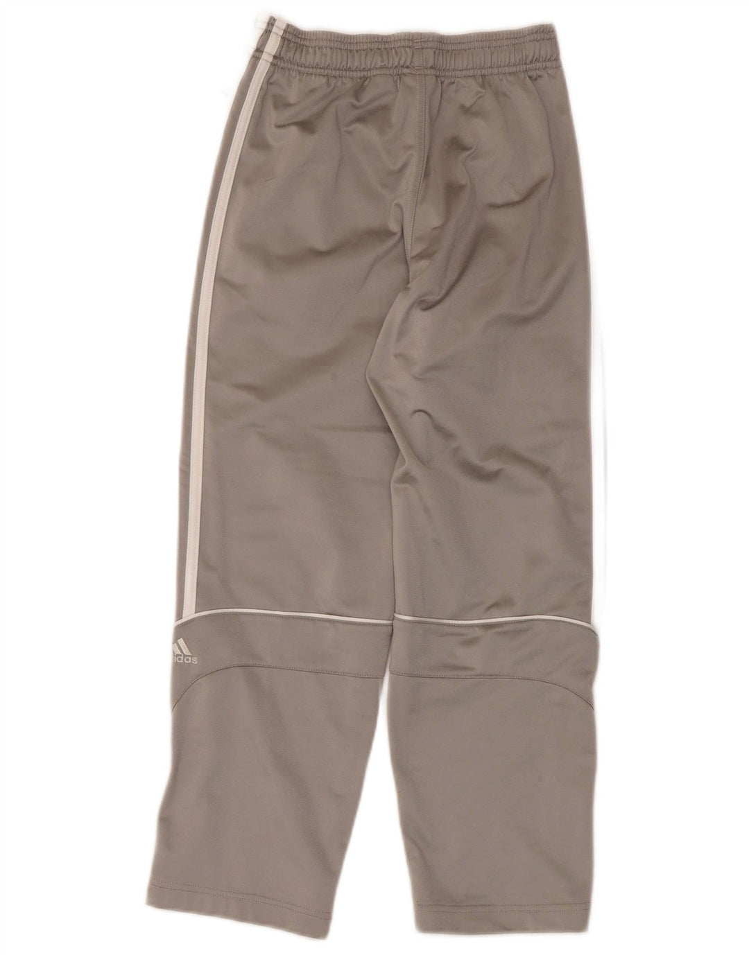 Adidas Girls Tracksuit Trousers 9-10 Years Grey Colourblock Polyester