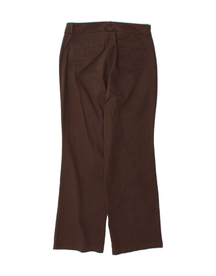 DOCKERS Womens Petite Bootcut Casual Trousers US 6 Medium W28 L28 Brown Vintage Dockers and Second-Hand Dockers from Messina Hembry 