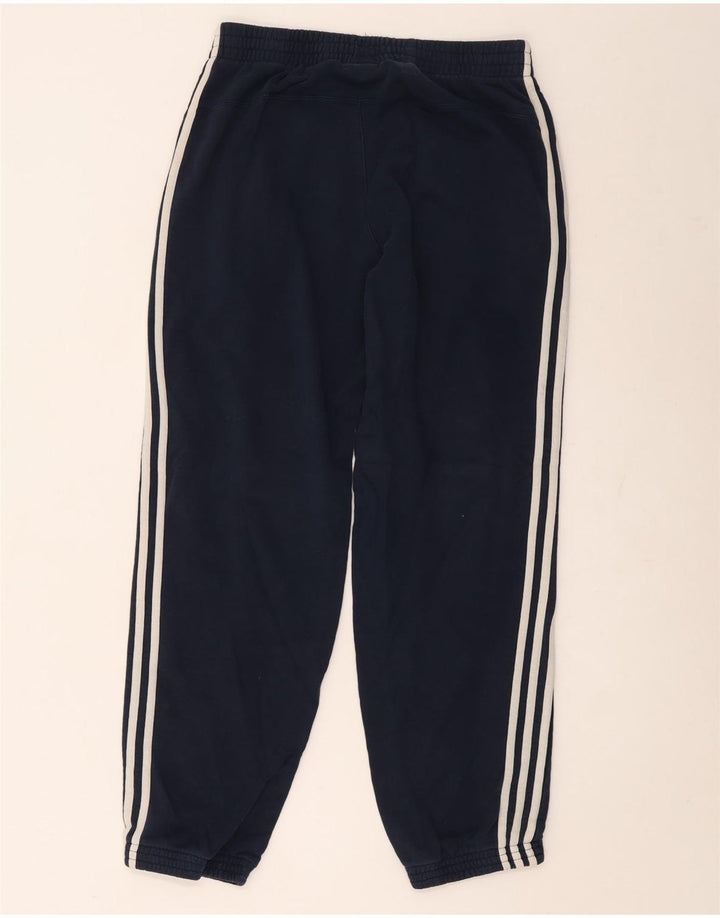 Adidas Mens Tracksuit Trousers Joggers Medium  Navy Blue Cotton