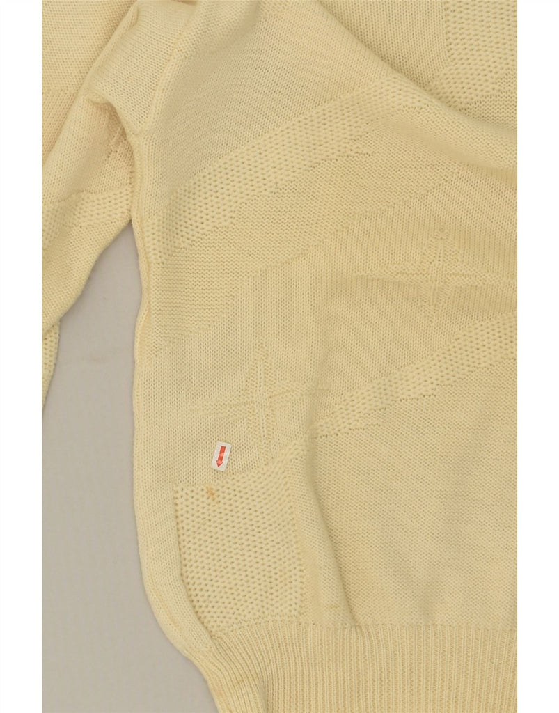 VINTAGE Mens Crew Neck Jumper Sweater Large Beige | Vintage Vintage | Thrift | Second-Hand Vintage | Used Clothing | Messina Hembry 