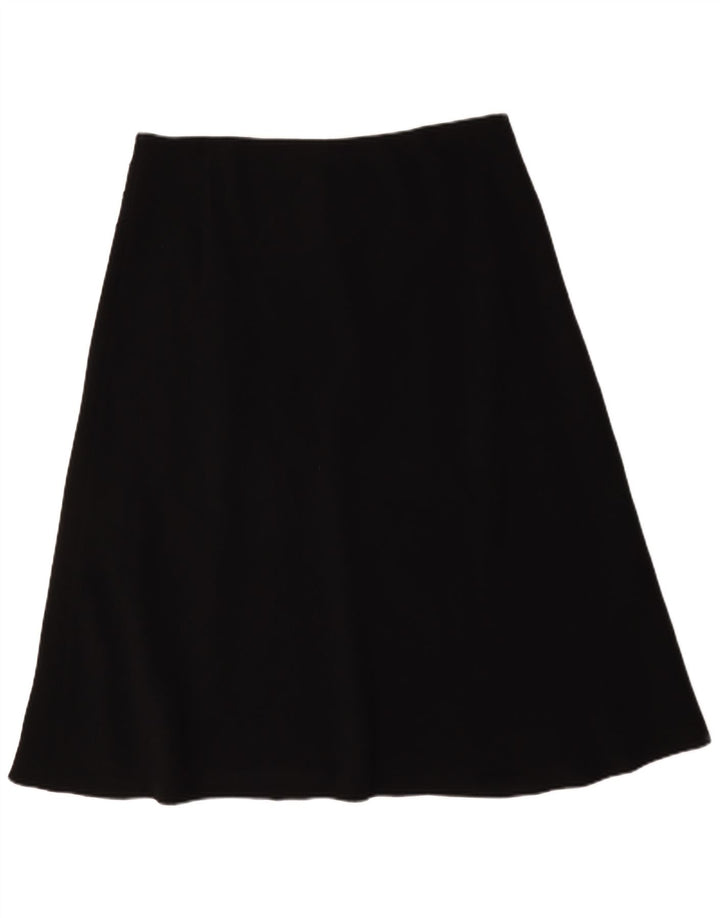 Marks & Spencer Womens A-Line Skirt UK 18 XL W36  Black Polyester