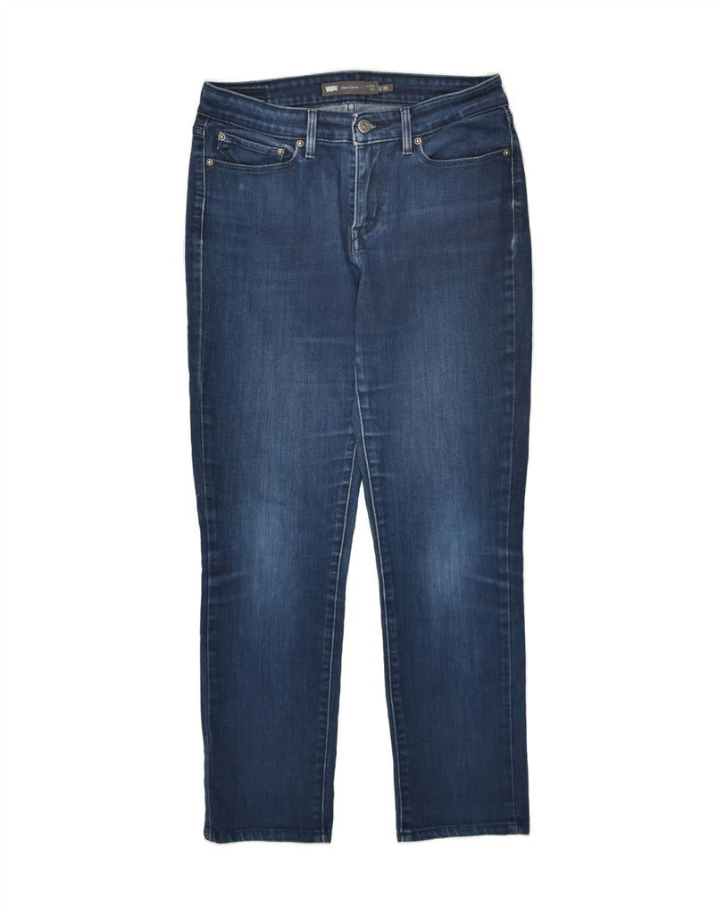 LEVI'S Womens Demi Curve Mid Rise Slim Jeans US 8  Medium W29 L28  Blue | Vintage Levi's | Thrift | Second-Hand Levi's | Used Clothing | Messina Hembry 