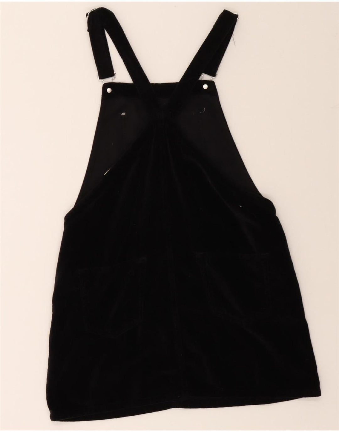 TOPSHOP Womens Dungarees Skirt US 6 Medium W30 Black Vintage Topshop and Second-Hand Topshop from Messina Hembry 