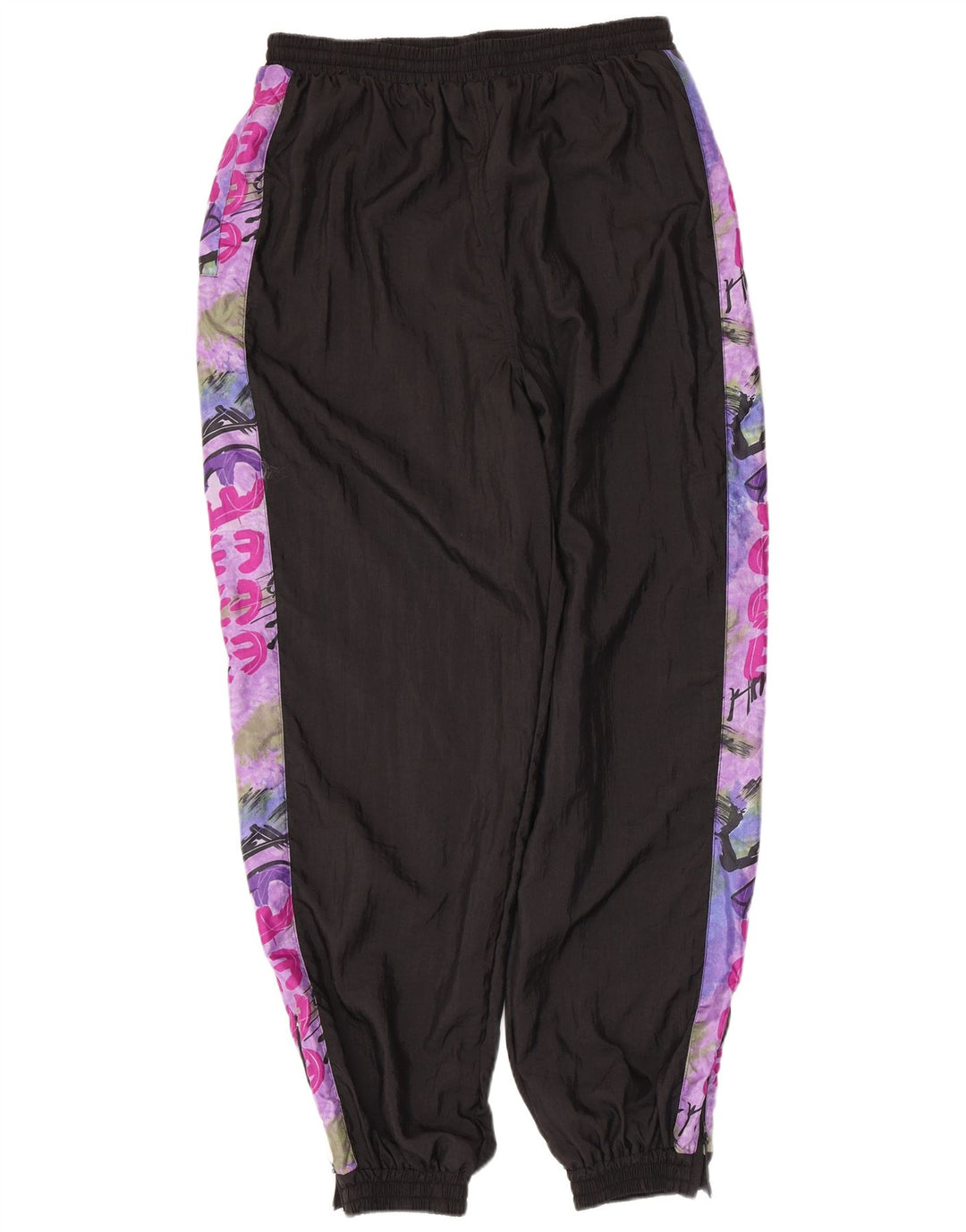 Rodeo Womens Tracksuit Trousers Joggers IT 46 Large Black Colourblock