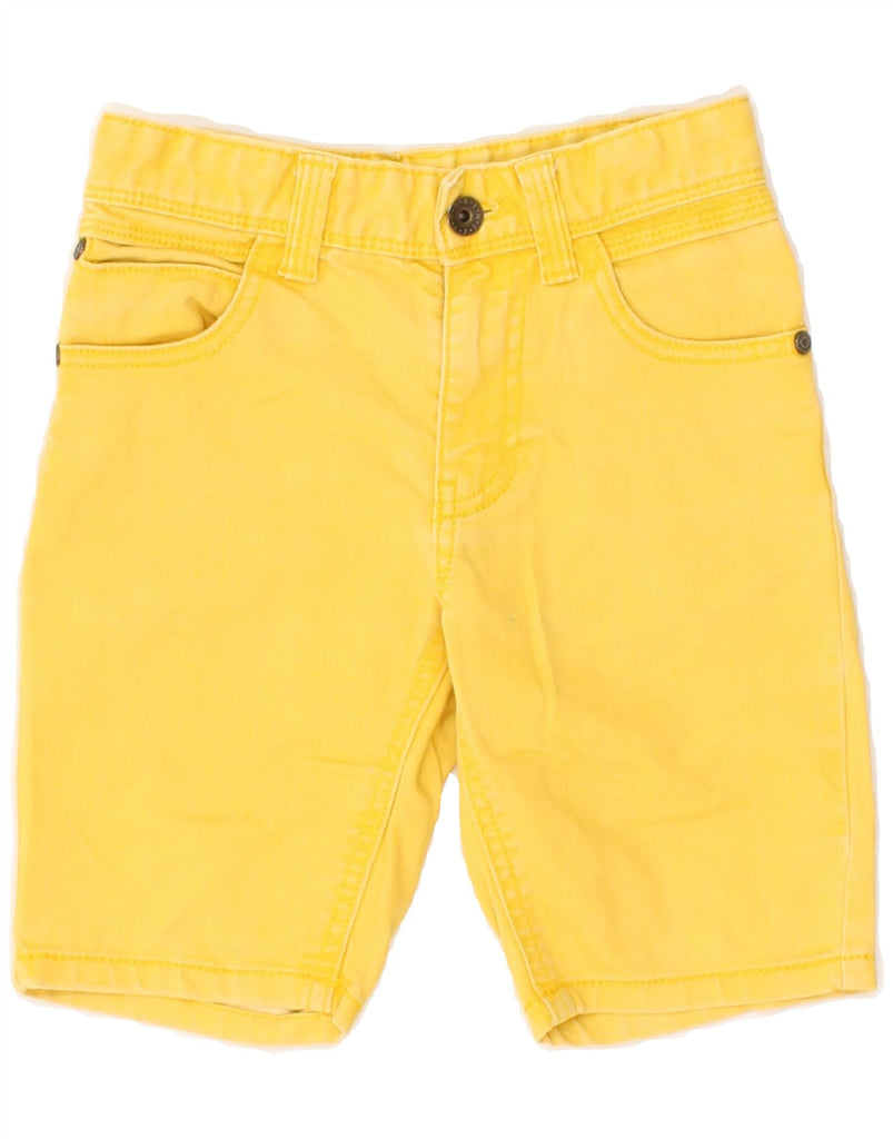 BENETTON Boys Denim Shorts 5-6 Years W21 Yellow | Vintage Benetton | Thrift | Second-Hand Benetton | Used Clothing | Messina Hembry 