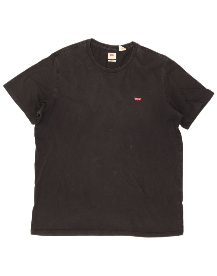 Levi's Mens Standard T-Shirt Top Large Black