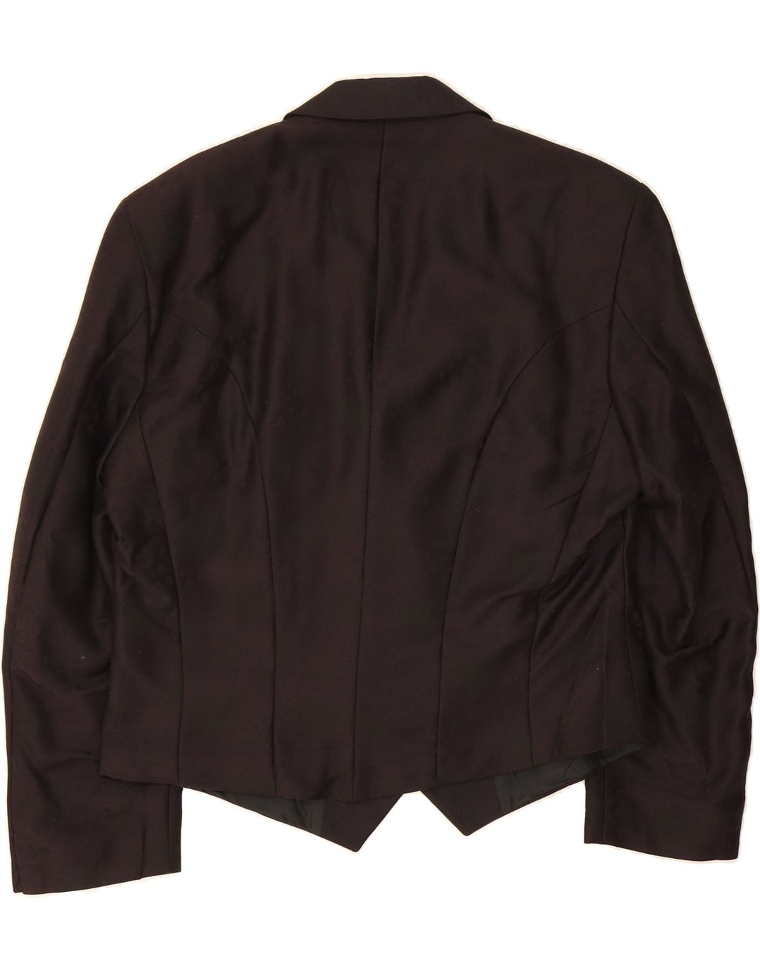 WILVORST Womens Double Breasted Blazer Jacket UK 14 Medium Maroon Vintage Wilvorst and Second-Hand Wilvorst from Messina Hembry 