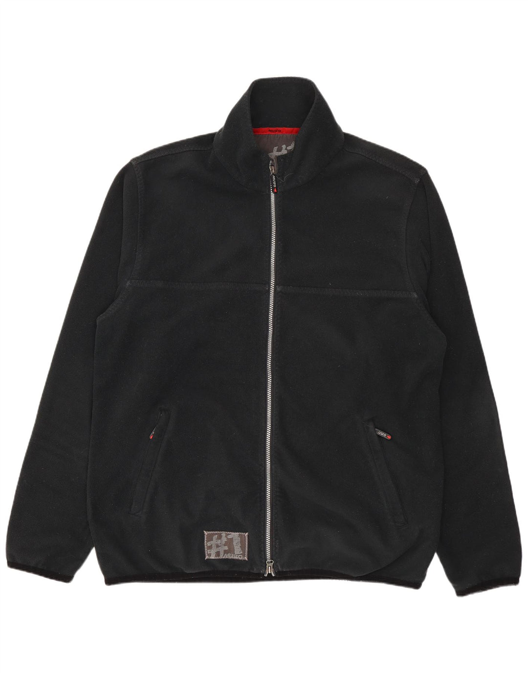 Musto Mens Fleece Jacket UK 42 XL Black Polyester