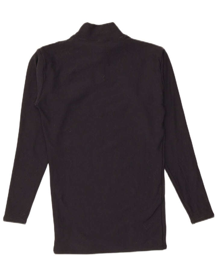 Under Armour Mens Compression Top Long Sleeve Medium Black Nylon