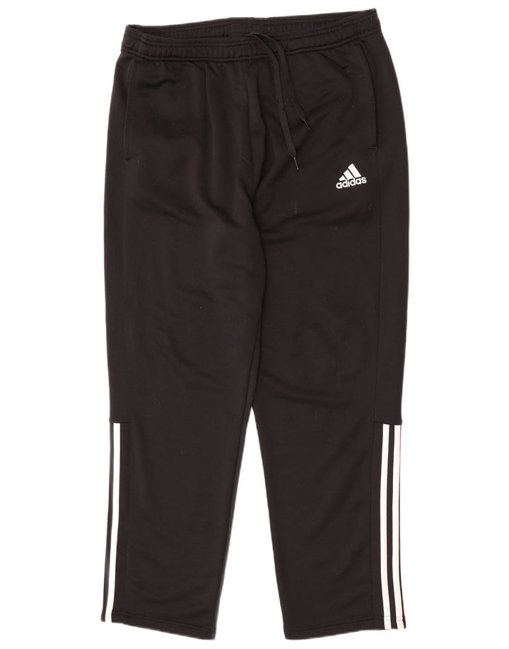 Adidas Mens Tracksuit Trousers XL Black Polyester