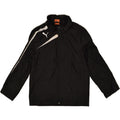 PUMA Boys Tracksuit Top Jacket 9-10 Years Black Colourblock Polyamide | Vintage Puma | Thrift | Second-Hand Puma | Used Clothing | Messina Hembry 