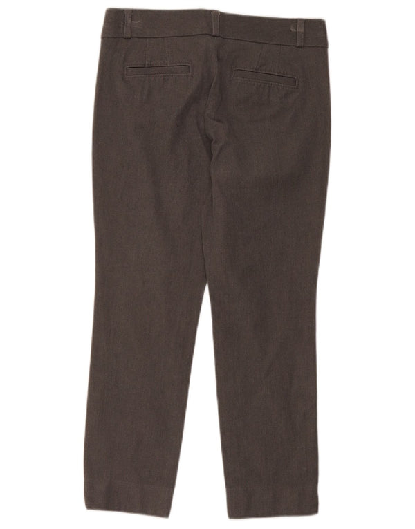 Banana Republic Womens Sloan Skinny Capri Trousers US 0 XS W30 L22 Grey