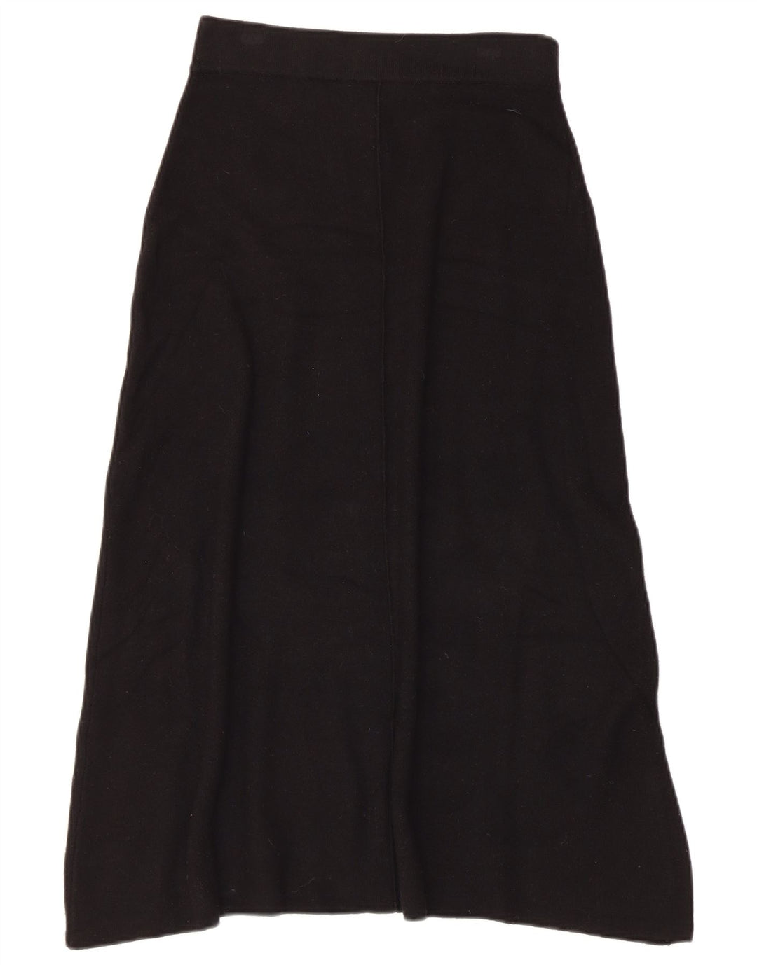Zara Womens Knit Flared Skirt Small W26 Black