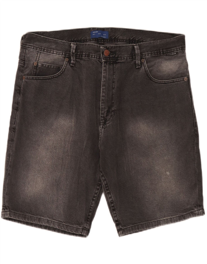 Zara Mens Denim Shorts EU 46 XL W36  Grey