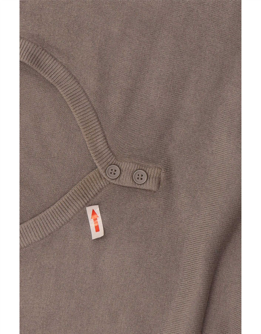Marks & Spencer Mens V-Neck Jumper Sweater Large Grey Acrylic