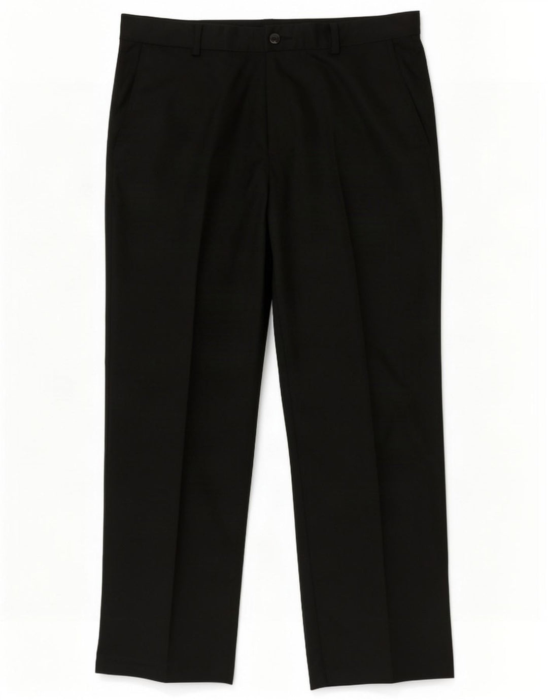 Adidas Mens Climalite Straight Chino Trousers W36 L32 Black Polyester
